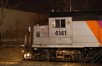 NJ Transit GP40FH-2 4141 @ Secaucus Transfer. Photo taken by Brian Weinberg, 2/19/2006.