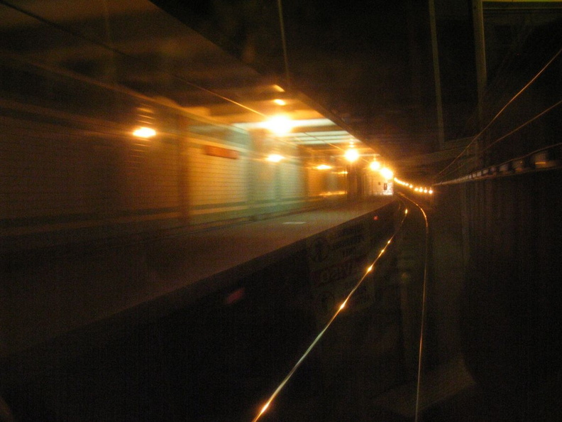 Eastbound platform @ Franklin Square station (abandoned) on PATCO. Photo taken by Brian Weinberg, 8/11/2003. IMG_3555.jpg
