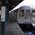 R-44 5434 @ Far Rockaway - Mott Av (A). Photo taken by Brian Weinberg, March 9, 2003.