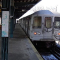 R-44 5434 @ Far Rockaway - Mott Av (A). Photo taken by Brian Weinberg, March 9, 2003.