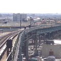 R-143 8253 @ Atlantic Av (L). Train is on the old alignment. Photo taken by Brian Weinberg, March 9, 2003.