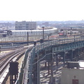 R-143 8253 @ Atlantic Av (L). Train is on the old alignment. Photo taken by Brian Weinberg, March 9, 2003.