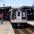 R-143 @ Broadway Junction (L). Photo taken by Brian Weinberg, March 9, 2003.