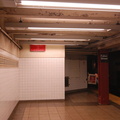 Fulton Street (J/M/Z) - front of the northbound platform, i.e. the lower level (looking north). Note what appears to be a tiled-