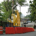 New art and/or functional installation @ MNCR Riverdale station (Hudson Line). Photo taken by Brian Weinberg, 7/3/2006.