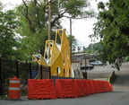 New art and/or functional installation @ MNCR Riverdale station (Hudson Line). Photo taken by Brian Weinberg, 7/3/2006.