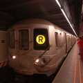 R-46 6166 @ 34 Street-Herald Square (R). Photo taken by Brian Weinberg, 7/7/2006.