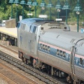 Amtrak P32AC-DM 708 @ Riverdale (Train 291, Ethan Allen Express). Photo taken by Brian Weinberg, 7/9/2006.