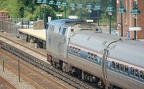 Amtrak P32AC-DM 708 @ Riverdale (Train 291, Ethan Allen Express). Photo taken by Brian Weinberg, 7/9/2006.