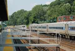 Metro-North Commuter Railroad (MNCR) Shoreliner Cab 6109 &amp; Shoreliner Coach 6155 &quot;John Cheever&quot; @ Riverdale (Hudso