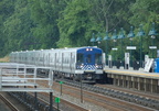 Metro-North Commuter Railroad (MNCR) M-7A 4096 @ Riverdale (Hudson Line). Photo taken by Brian Weinberg, 7/9/2006.