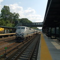Metro-North Commuter Railroad (MNCR) P32AC-DM 215 @ Riverdale (Hudson Line). Photo taken by Brian Weinberg, 7/9/2006.