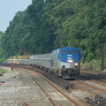 Amtrak P32AC-DM 702 @ Riverdale (Train 284, Empire Service from Niagara Falls). Photo taken by Brian Weinberg, 7/9/2006.