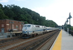 Metro-North Commuter Railroad (MNCR) P32AC-DM 220 @ Riverdale (Hudson Line). Photo taken by Brian Weinberg, 7/9/2006.