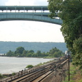 Metro-North Commuter Railroad (MNCR) M-7A 4160 &amp; M-7A 4184 @ Spuyten Duyvil (Hudson Line). Bad photo, I know, but in theory,