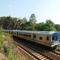 Metro-North Commuter Railroad (MNCR) M-7A 4293 @ Spuyten Duyvil (Hudson Line). Photo taken by Brian Weinberg, 7/9/2006.