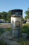 New York City Transit Police &quot;call for assistance&quot; structure @ Briarwood - Van Wyck Blvd (E/F). Photo taken by Brian W