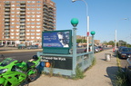 Briarwood - Van Wyck Blvd (E/F) - entrance. Photo taken by Brian Weinberg, 7/16/2006.