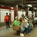 34 St - Herald Sq (B/D/F/V) - uptown platform. Photo taken by Brian Weinberg, 7/26/2006.