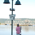 Artist @ Spuyten Duvil (MNCR Hudson Line). Photo taken by Brian Weinberg, 7/31/2006.