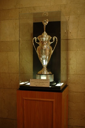 The Chairman's Award for Safety trophy @ Grand Central Terminal. Photo taken by Brian Weinberg, 8/30/2006.