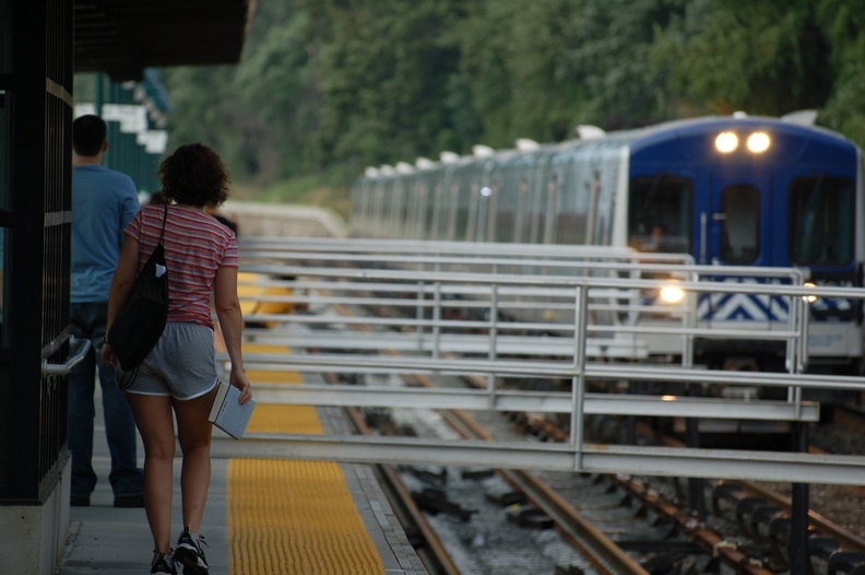 Metro-North Commuter Railroad (MNCR) M-7A 4146 @ Riverdale (Hudson Line). Photo taken by Brian Weinberg, 9/3/2006.