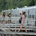 Metro-North Commuter Railroad (MNCR) M-7A @ Riverdale (Hudson Line). Photo taken by Brian Weinberg, 9/3/2006.