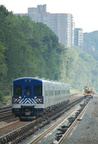 Metro-North Commuter Railroad (MNCR) M-7A @ Riverdale (Hudson Line). Photo taken by Brian Weinberg, 9/3/2006.