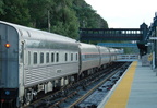 Private Varnish &quot;Mount Vernon&quot; @ Riverdale (Amtrak Train 284). Photo taken by Brian Weinberg, 9/4/2006.