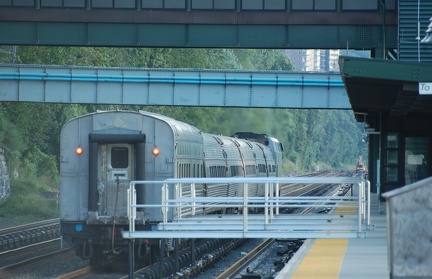 Private Varnish &quot;Mount Vernon&quot; @ Riverdale (Amtrak Train 284). Photo taken by Brian Weinberg, 9/4/2006.