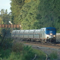 Amtrak P32AC-DM 707 @ Riverdale (Train 242). Photo taken by Brian Weinberg, 9/4/2006.