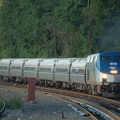 Amtrak P32AC-DM 707 @ Riverdale (Train 242). Photo taken by Brian Weinberg, 9/4/2006.