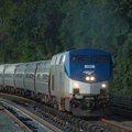 Amtrak P32AC-DM 707 @ Riverdale (Train 242). Photo taken by Brian Weinberg, 9/4/2006.