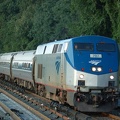 Amtrak P32AC-DM 707 @ Riverdale (Train 242). Photo taken by Brian Weinberg, 9/4/2006.