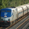 Amtrak P32AC-DM 704 @ Riverdale (Train 239). Photo taken by Brian Weinberg, 9/4/2006.