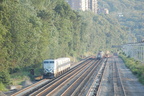 Metro-North Commuter Railroad (MNCR) P32AC-DM 213 @ Riverdale (Hudson Line). Photo taken by Brian Weinberg, 9/4/2006.