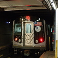 R-160A-2 8662 @ 59 St - Columbus Circle (A). Set is on 4th run of first day of 30-day test. Photo taken by Brian Weinberg, 10/16