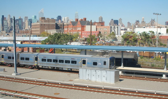 MNCR M-7A 4035 @ Arch St shops. Photo taken by Brian Weinberg, 10/13/2006.