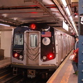 R-160A-2 8653 @ 59 St - Columbus Circle (A). Set is on 4th run of second day of 30-day test. Photo taken by Brian Weinberg, 10/1