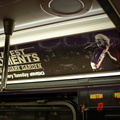 R-62A 1956 @ Grand Central - 42 St (S). Note: "The 50 Greatest Moments at Madison Square Garden" interior wrap. Photo