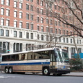 MTA Bus MCI D4500CL 3417 @ Madison Square Park (not in service). Photo taken by Brian Weinberg, 12/19/2006.