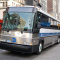 MTA Bus MCI D4500CL 3417 @ Madison Square Park (not in service). Photo taken by Brian Weinberg, 12/19/2006.