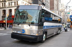 MTA Bus MCI D4500CL 3417 @ Madison Square Park (not in service). Photo taken by Brian Weinberg, 12/19/2006.
