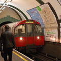 1973 Tube Stock @ Gloucester Road (Piccadilly). Photo taken by Brian Weinberg, 12/30/2006.