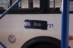 MTA Bus Orion V 721 @ Barclay St &amp; Church St. Photo taken by Brian Weinberg, 3/21/2007.