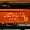 R-142 6971 @ East 180th Street Maintenance Facility (Bronx). Detail of main switch. Photo taken by Brian Weinberg, 4/15/2007.