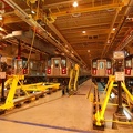 L to R: R-142 6736, 6836, 6861, and R-142A 7245 @ East 180th Street Maintenance Facility (Bronx). Photo taken by Brian Weinberg,