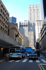 MTA NYCT Bus Orion VII 6749 @ Vanderbilt Avenue and 44th Street (Grand Central Terminal) as part of a display in an Earth Day fa