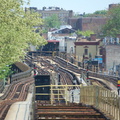 219 St (2/5) as seen from Gun Hill Rd (2/5). Photo taken by Brian Weinberg, 5/13/2007.