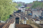 219 St (2/5) as seen from Gun Hill Rd (2/5). Photo taken by Brian Weinberg, 5/13/2007.